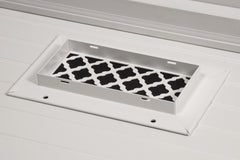 STEELCREST SteelCrest BTU8X4RWHH Fixed Return Grille 8x4 Duct