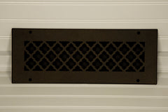 STEELCREST SteelCrest BTU14X4RORBH Fixed Return Grille 14x4 Oil-rubbed Bronze