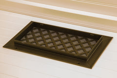 STEELCREST SteelCrest BTU12X6RORBH Fixed Return Grille 12x6 Oil-rubbed Bronze