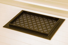 STEELCREST SteelCrest BTU12X8RORBH Fixed Return Grille 14x10 Inch