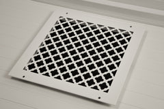 STEELCREST SteelCrest BTU12X12RWHH Fixed Return Grille 12x12