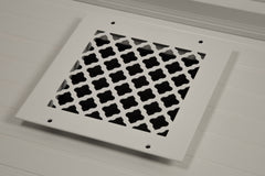 STEELCREST SteelCrest BTU8X8RWHH Fixed Return Grille 8x8 Inch