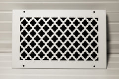 STEELCREST SteelCrest BTU14X8RWHH Fixed Return Grille 14x8 Inch