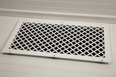 STEELCREST SteelCrest BTU24X12RWHH Fixed Return Grille 26x14 in