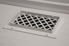 STEELCREST SteelCrest BTU10X6RWHH Fixed Return Grille 10x6 Duct