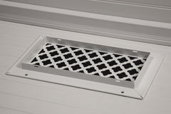 STEELCREST SteelCrest BTU12X6RWHH Fixed Return Grille 14x8 Inch