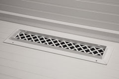 STEELCREST SteelCrest BTU20X4RWHH Fixed Return Grille 20x4 Inch