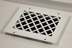 STEELCREST SteelCrest BTU8X6RWHH Fixed Return Grille 8x6 Duct