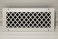 STEELCREST SteelCrest BTU16X6RWHH Fixed Return Grille 16x6 Inch