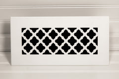 STEELCREST SteelCrest BTU10X4RWHN Fixed Return Floor Grille