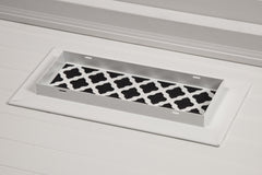 STEELCREST SteelCrest BTU10X4RWHN Fixed Return Floor Grille