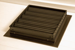 STEELCREST SteelCrest BTU12X12SORBH Supply Vent Damper 12x12 Grille
