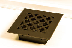 STEELCREST SteelCrest BTU6X6SORBH Supply Vent Damper 6x6 Grille