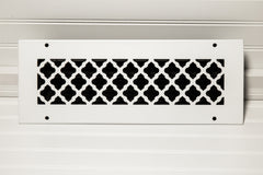 STEELCREST SteelCrest BTU14X4SWHH Supply Vent with Damper 14x4