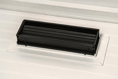 STEELCREST SteelCrest BTU12X4SWHN Floor Supply Vent with Damper 12x4