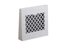 STEELCREST SteelCrest BTU13GBBSWH Gravity Baseboard Vent 13 Inch