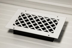 STEELCREST SteelCrest BTU10X6SWHH Supply Vent Damper 10x6 Grille