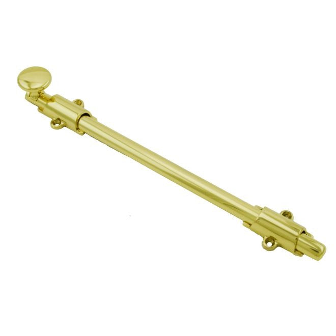 IVES Ives 253B312 Solid Brass Surface Bolt 12.5 Inches