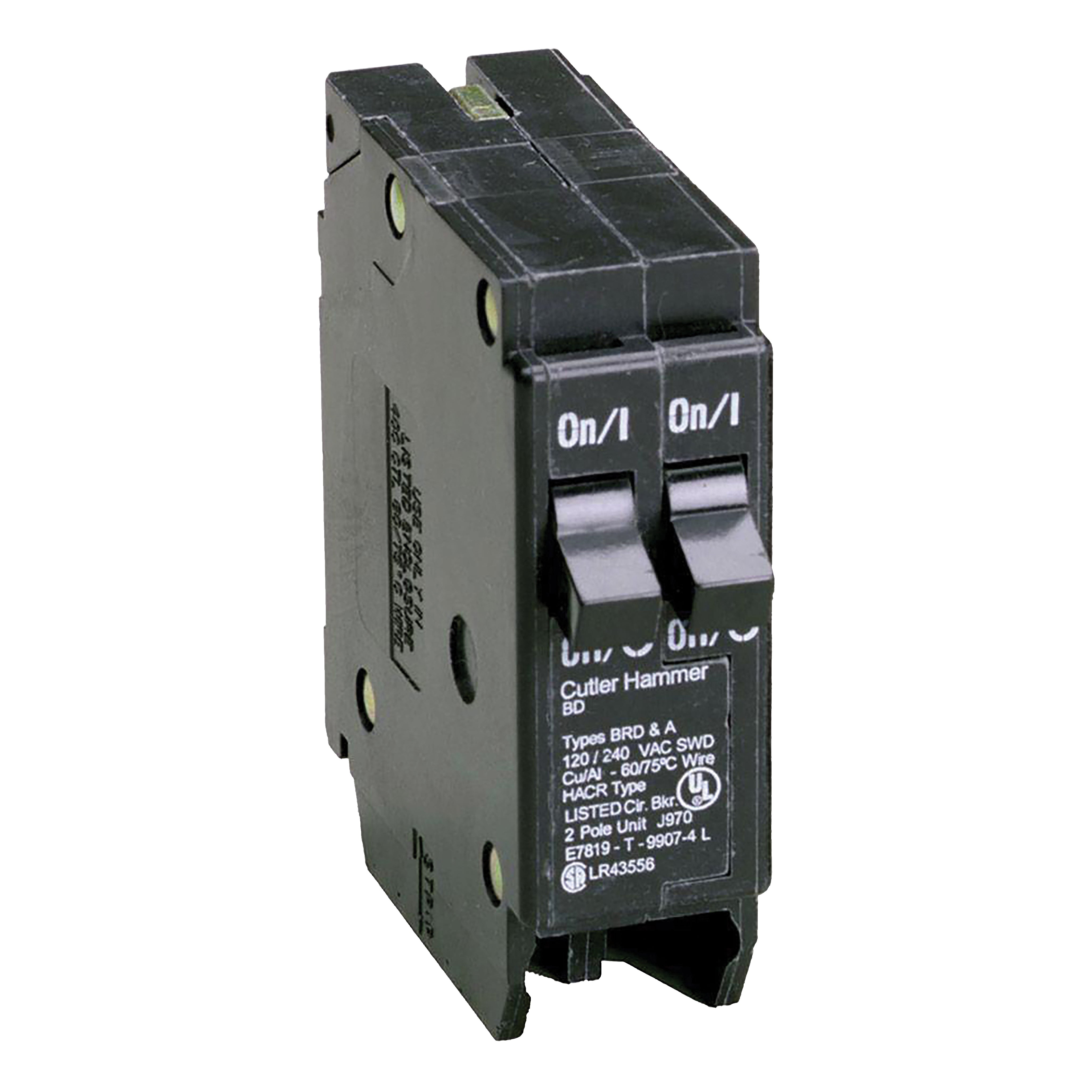 CUTLER & HAMMER Cutler & Hammer BD1515 15/15A Tandem Miniature Circuit Breaker