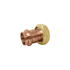 CALEFFI Caleffi NA16266 Presscon Copper Press Tail Piece w/ 1 inches Union Slip Nut