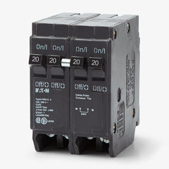 CUTLER & HAMMER Cutler & Hammer BQ2202120 BR Thermal Magnetic Circuit Breaker 20/(2)20/20