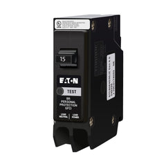 CUTLER & HAMMER Cutler & Hammer BRP115GF GFCI Miniature Circuit Breaker 15A
