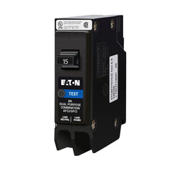 CUTLER & HAMMER Cutler & Hammer BRP115DF 15 Amp Single Pole Dual Function Circuit Breaker BRP115DF
