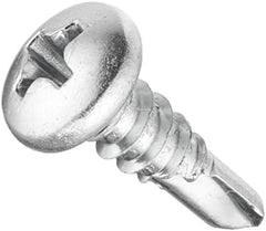 HILLMAN FASTENER Hillman Fastener 560270 8-18-Inch x 1/2-Inch Pan Head Phillips Self Drilling Screw, 100-Pack
