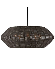HINKLEY Hinkley 40384BLK-CML Luca Medium Convertible Drum Chandelier