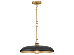 HINKLEY Hinkley 48167LCB-BK Sadie Medium Dome Pendant 12W