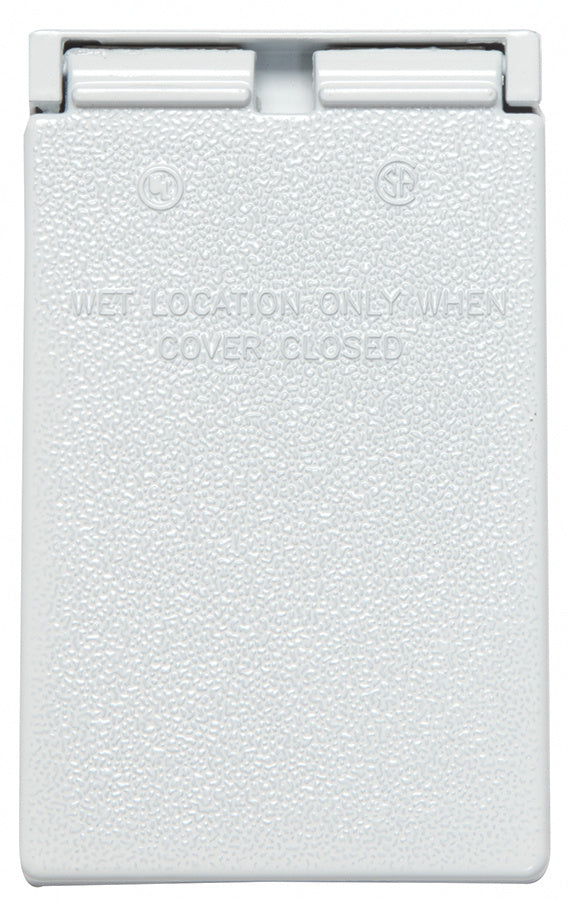 LEGRAND Legrand CA8-WV Cast Weatherproof Cover Duplex Receptacle Vertical