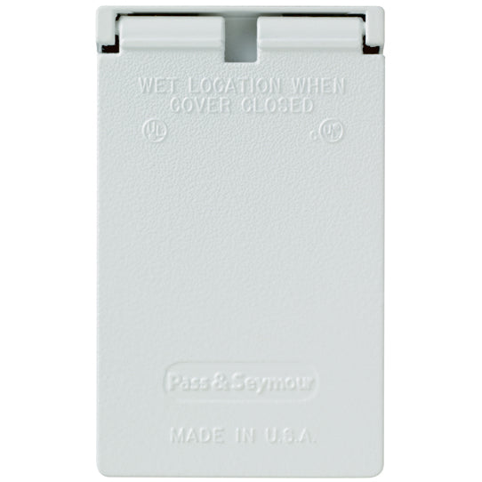 LEGRAND Legrand CA8-WV Cast Weatherproof Cover Duplex Receptacle Vertical