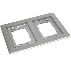 LEGRAND Legrand 828TCAL 2-Gang Cover Plate Flange