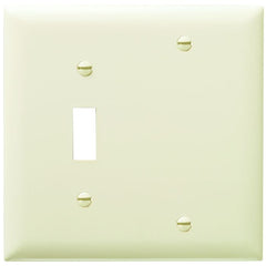 LEGRAND Legrand TP113-LA Combination Openings, 1 Toggle Switch and 1 Blank, Two Gang
