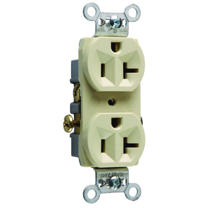 LEGRAND Legrand CR20-I Duplex Receptacle 125V 20A