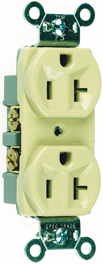 LEGRAND Legrand CR20-I Duplex Receptacle 125V 20A