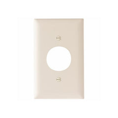 LEGRAND Legrand TP7-LA TradeMaster 1-Gang Nylon Wall Plate Single Receptacle Opening