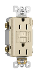 LEGRAND Legrand 1597-LA Radiant 15A Duplex Self-Test GFCI Receptacles with SafeLock Protection