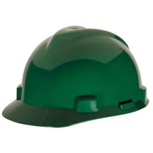 MSA SAFETY Msa Safety 463946 V-Gard Slotted Cap With Staz-On Suspension