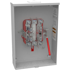 MILBANK Milbank U4801-XL-5T9 Meter Socket, 200 Amp, 1 Phase, 5 Terminal