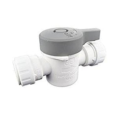 RWC Rwc PSEISV20P John Guest Speedfit Shut-off Valve 1/2 inches CTS Pipe Size