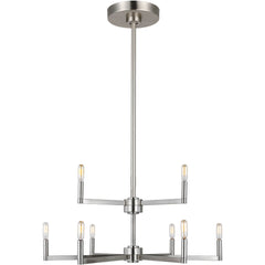 SEAGULL LIGHTING Seagull Lighting 3164209-962 Nine Light Chandelier 60w