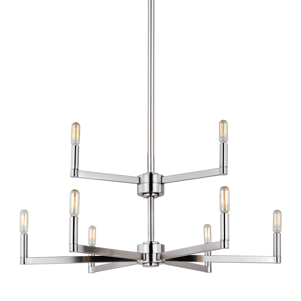 SEAGULL LIGHTING Seagull Lighting 3164209-962 Nine Light Chandelier 60w