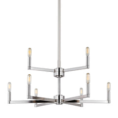 SEAGULL LIGHTING Seagull Lighting 3164209-962 Nine Light Chandelier 60w