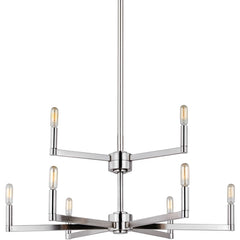 SEAGULL LIGHTING Seagull Lighting 3164209-962 Nine Light Chandelier 60w