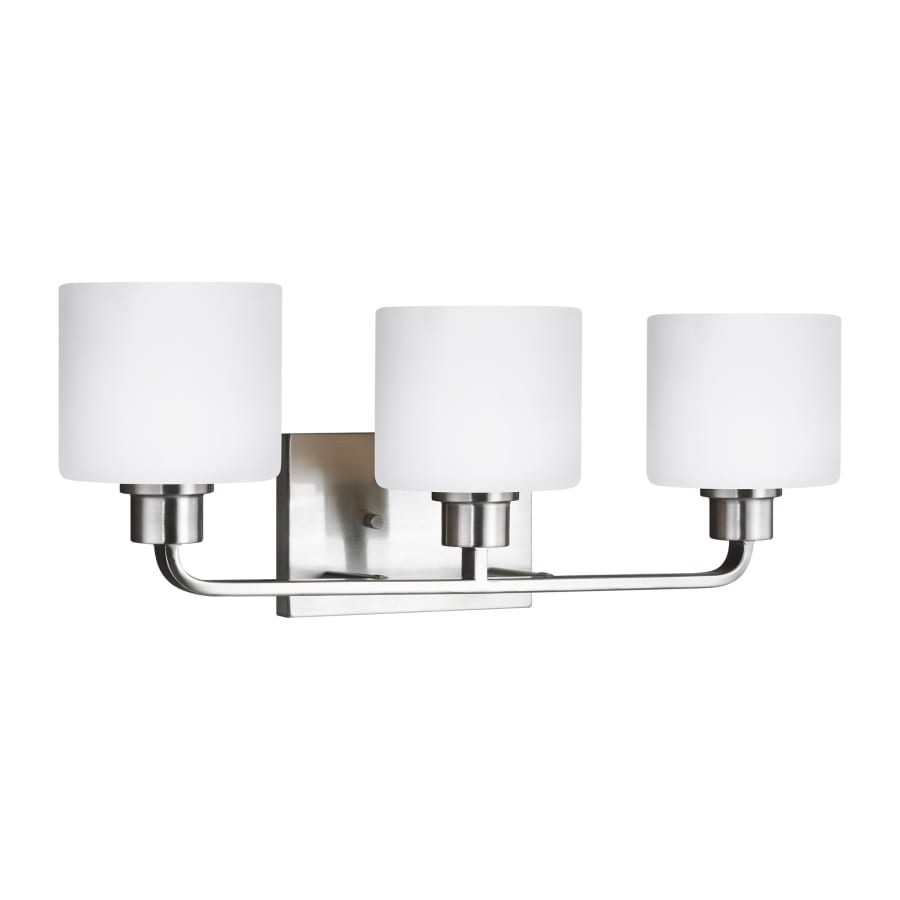 SEAGULL LIGHTING Sea Gull Lighting 4428803-962 Canfield Three-Light Wall / Bath Vanity Style Lights