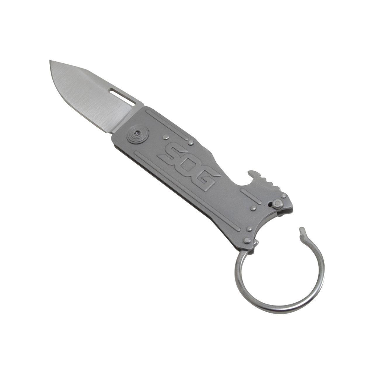SOG Sog KT1001-CP Keytron Keychain Pocket Knife 1.8 Inch EDC Folding Knife