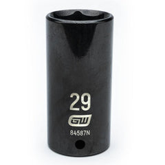 APEX Apex 84587N 1/2 inches Drive 6 Point Deep Impact Metric Socket 29mm