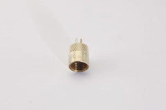 C&D VALVE C&D Valve CD2250/6 Flare Brass Round Wrench Cap 6 Pack