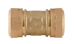 FORD METER BOX Ford Meter Box C44-55-Q-NL Quick Joint Brass Water Service Coupling 1-1/4 x 2-1/2 in.